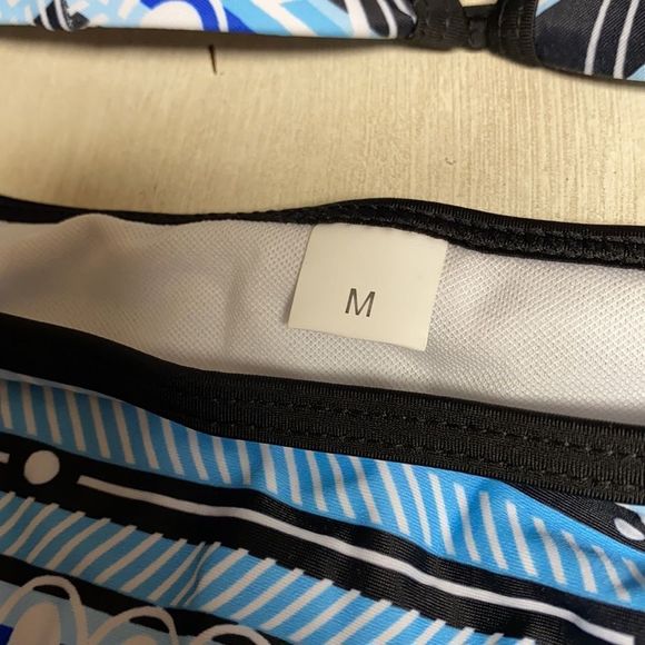 Charmleaks Tribal Print Padded Cups String Bikini Swimsuit Medium - Picture 5 of 8